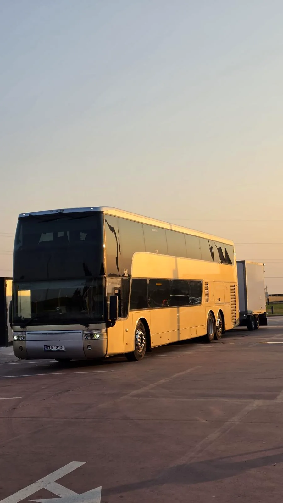 Remorca frigorifică reală a autocarului DAVID TOUR